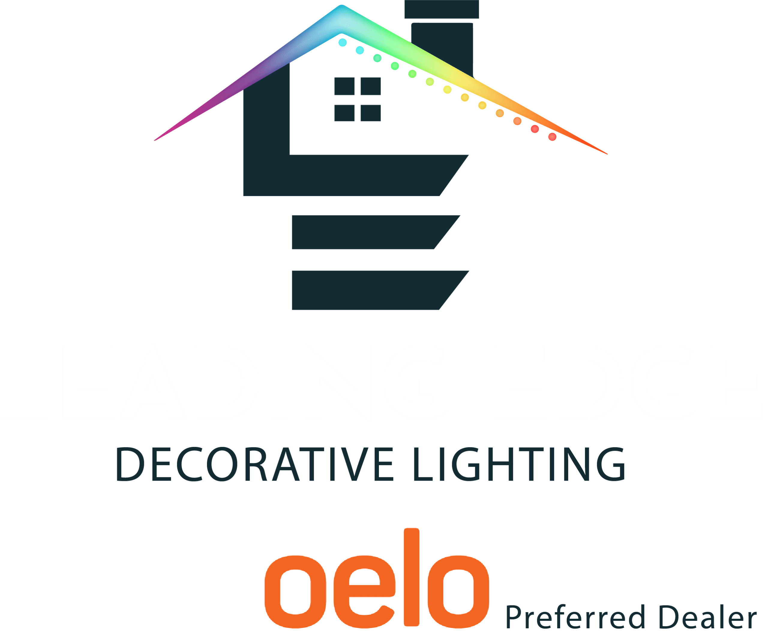 Leading Edge Decorative Lighting Logo and Oelo Preferred Dealer Logo